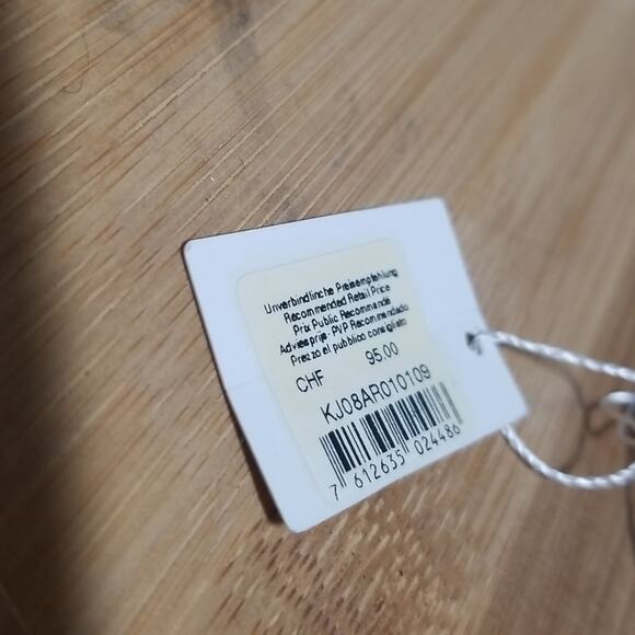 NWT Calvin Klein Black Circle Fashion Ring size 9 - Picture 3 of 5